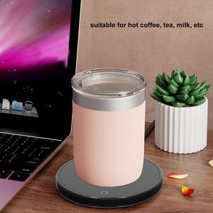 테이블워머 따뜻한 플레이트 알루미늄 합금 18W 휴대용 가정용 전기 머그컵 가열 커피 우유
