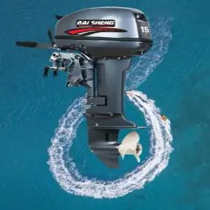선외 모터 해양 프로펠러 2행정 4행정 카약 고무보트 40마렬 가솔린 보트행거