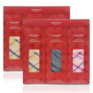 까르뱅 여자캐주얼양말 중목 3족선물세트 1+1 CA6002