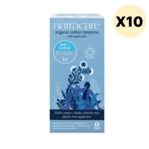 나트라케어 생리대 탐폰 어플리케이터 수퍼 16매 X 10