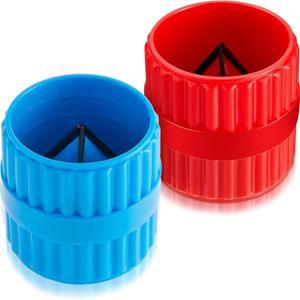 1투피스 세트 내부-외부 리머 파이프 및 튜브 디버링 PVC PPR 구리 황동 알루미늄 용 모따기 도구