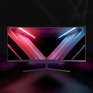 프리플로우 모니터 울트라 와이드 커브드 WQHD 180Hz 34인치