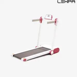 렉스파 접이식 러닝머신 가정 유산소 홈트 운동 핑크