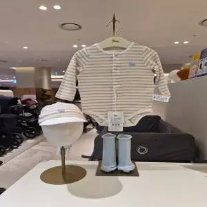 에뜨와e 토르티ST바디수트양말 똘이모SET(베이지) 07T117909 에뜨와/임신/출산선물/신생아옷/선물하기좋은