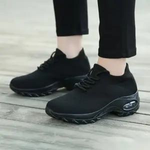 [옷자락]여자 삭스핏 니트 경량 에어쿠션 스니커즈