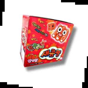 새콤짱딸기맛 새콤짱 긴젤리 딸기맛젤리 1박스(24개)