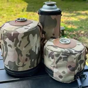 ( )몰리 시스템 가스통 케이스 450g 캠핑 버너 연료통 보호 수납 파우치