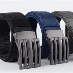 남성 자동 조절 골프 등산용 청바지 허리띠 벨트