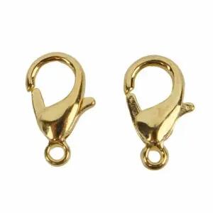 ( )랍스터 고리 골드 50개 악세사리부자재 키링만들기 가방장식고리 키고리 키링파츠 키링부자재도매 가방