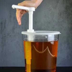 업소용 시럽 소스통 펌프 디스펜서 소스 양념 커피숍