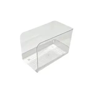 투명 플라스틱 책상 책꽂이 북엔드 책상정리 북스탠드 서류정리