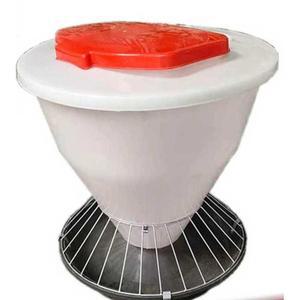 닭사료 자동급여기 닭사료주는기계 급수기 닭사료통 축사 1개 모이통 농장 급식 자동사료