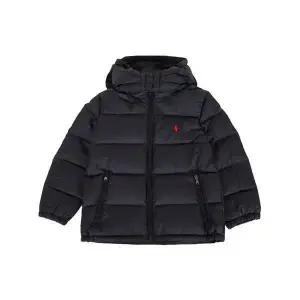 [폴로]랄프로렌 키즈 고햄 후드 다운 패딩 블랙 149332672