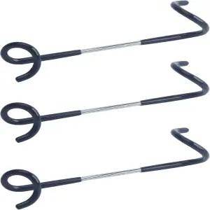 안루이 캠핑 랜턴 후크 새 모이통 걸이 야생 조류 집 홀더 텐트 폴 램프 3개