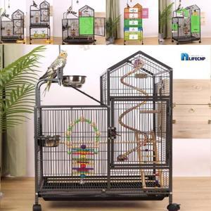 케 앵무새 사다리 호피 기본형 비둘기 배낭 휴대용 야외 앵무새용품 1개