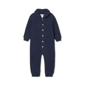 폴로 칠드런 프렌치 리브 코튼 숄 커버올 네이비 FB854536