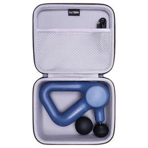 테라건 릴리프 핸드헬드 타악기 마사지 건/목/등/다리/어깨 건과 호환되는 LTGEM 케이스 - 여행용 보호 휴대용 보관 가방, 블랙 그레이 전용