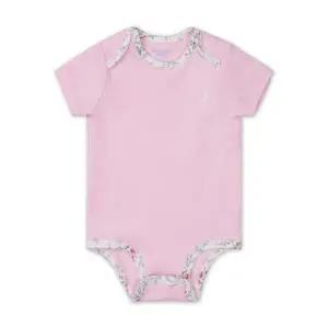 폴로 칠드런 깅엄 코튼 바디수트 쓰리팩 세트 멀티컬러 FB854483