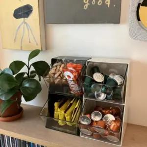 커피 캡슐 정리함 커피포드 보관 케이스 캡슐 수납함 ELn7+7bVW