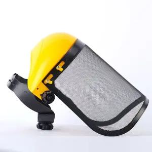 벌초 안전모 안면보호 안전망 예초작업 예초기 ur-140 jSI5+1KTp