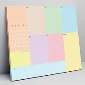 주간 플래너 타임 트래커 리스트 메모장 목표 설정 바쁜 생활 체크리스트 시간 관리 정리자 작업 라이프