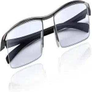 YIMI 포토크로믹 블루라이트 차단 안경 남성용 반림 없는 투명