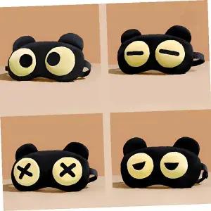 동물캐릭터 취침용 차광안대 눈가림 휴식용 암막형 여행용 수면보조 아이마스크