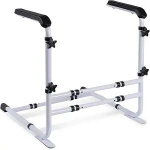 노인용 소파 스탠드 보조 장치 휴대용 스탠딩 높이 및 너비 조절 가능한 의자 리프트 장치(흰색)