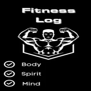 컴팩트 피트니스 로그 + 운동 일지(영양 플래너 및 주간 체크인)