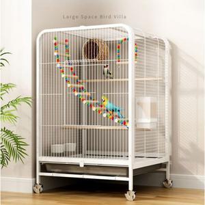대형 새장 앵무새 바퀴달린 앵무 대형새장 이동장 케이지