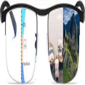 키소울 포토크로믹 프로그레시브 멀티포커스 리딩 안경 안티 블루 라이트 트랜지션 리더 클리어 선글라스