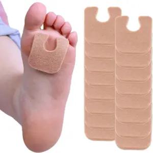 Aetna 풋 제품 - 접착 펠트 U자형 굳은살 또는 발가락 패드 24인치 팩 두께 1/8인치