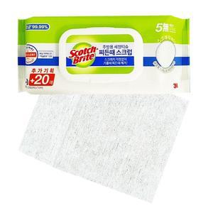 [2개구성] 쓰리엠 3M 5585 세정티슈 60매 찌든때 노 JPWB22633