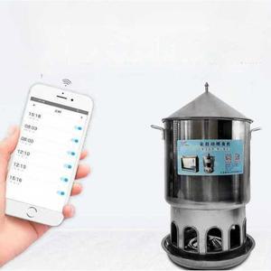 자동 닭사료통 머 모이 피더 30L 닭 스테인리스 모델 사료 새 반포용