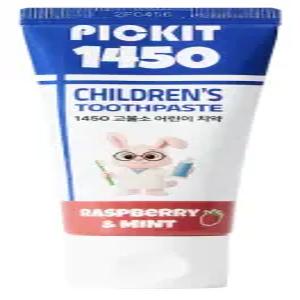 픽킷 주니어 고불소 치약 키즈 어린이 아기 1450ppm 불소 치약 60g 4개입