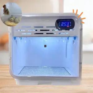 온도조절 육추기 앵무새 조류 사육장 부스 보온상자 케이지 병아리집 단열