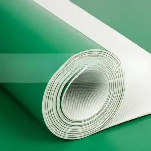 고무 롤장판 PVC 사무실 바닥재 미끄럼방지 두꺼운 상업용 창고 진녹색 매트