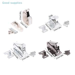 미니 소형 호환 래치 터치 캐치 해치 푸시 자동 스프링 오픈 캐비닛 핸들리스 도어 가구 하드웨어 1세트