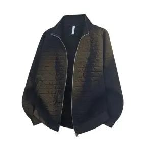 남자 캐주얼 가을 맨투맨 다이아 퍼프 카디건 차이나 자켓 DUCHI3