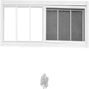 플레이하우스 치킨 쿱 차고용 리안 슬라이딩 셰드 트랜섬 창문 헛간용 고정 금속 강화 유리 교체 케이스