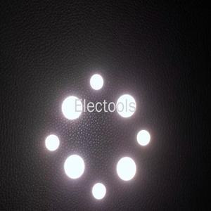 광학 적외선 모션 캡처 반사 스티커 메이커 도트 캐치 트래킹 볼 스팟 페이스 서클 100 개