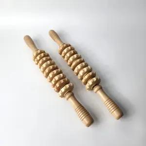 원목 지압 롤러 안마기 안마봉 스틱 마사지