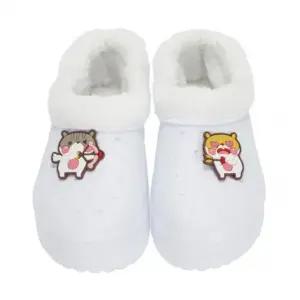 겨울 방한 실내화 스타일 학교 캐릭터 따뜻한 만능화 CAw6+5zMj