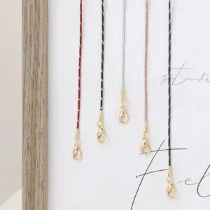 심플 체인 성인 마스크 스트랩 목걸이 줄 5color 얇은 jKl3+4Gfs