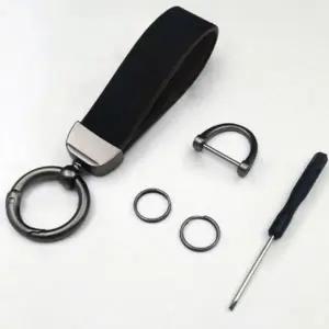 미니 가죽 키링 키홀더 스트랩 자동차 차키 열쇠고리 가방고리_24528215