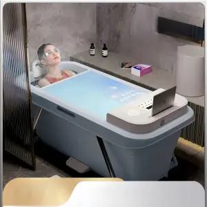 접이식 이동식 목욕통 히터식 가열 항온 기능 반신욕기