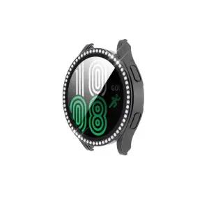 갤럭시류 베젤링 C21-워치4 큐빅케이스(9H) SPe3+7gnW