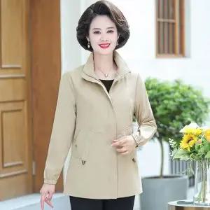 가을 봄 여친 하프 얇은 상의 코트 자켓 트렌치 admr3