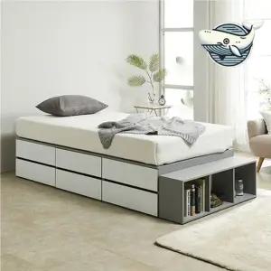 모던 수납형 평상 침대 서랍형 공간절약 BlD2+7Cwx