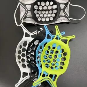 부드러운 실리콘 숨쉬기편한 마스크 프레임 지지대 QKe5+1psN